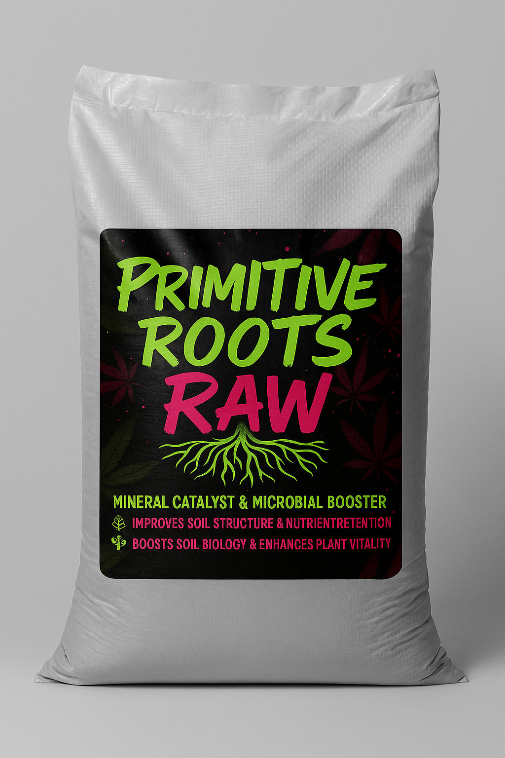 Primitive Roots Raw 25lb Bag