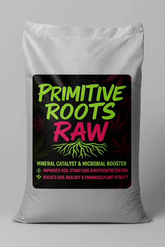 Primitive Roots Raw 25lb Bag