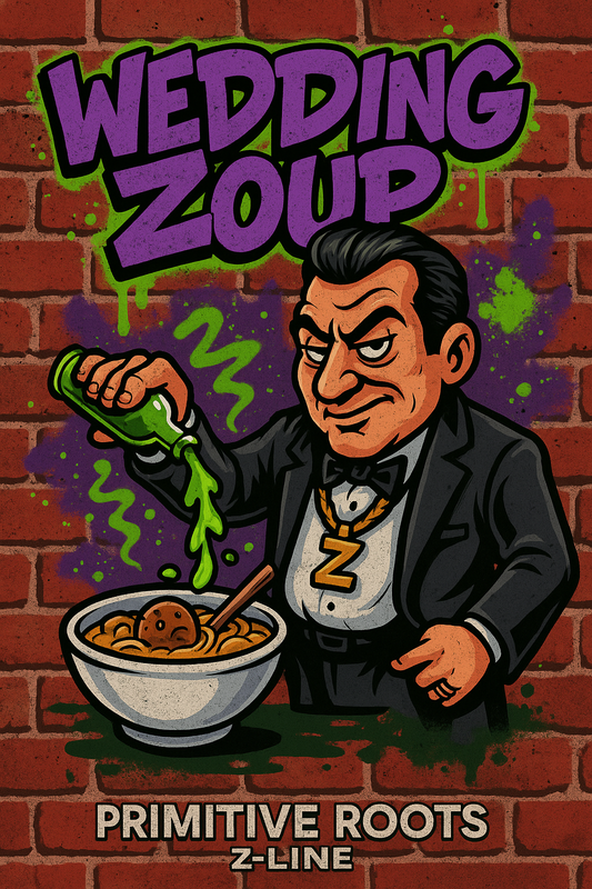 Wedding Zoup (pronounced Wedding Soup) – Wedding Cake × ZMO | Primitive Roots™ Z-Line {10 Pack Regular Seeds}