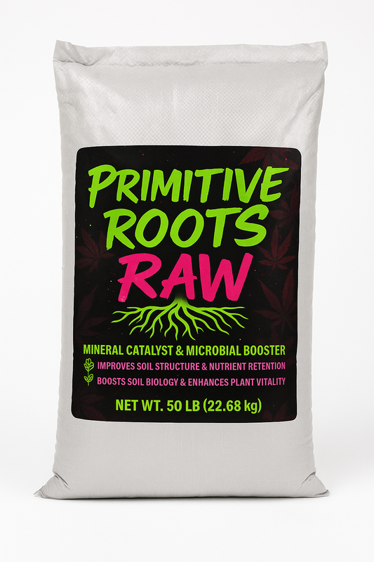 Primitive Roots Raw 50lb Bag