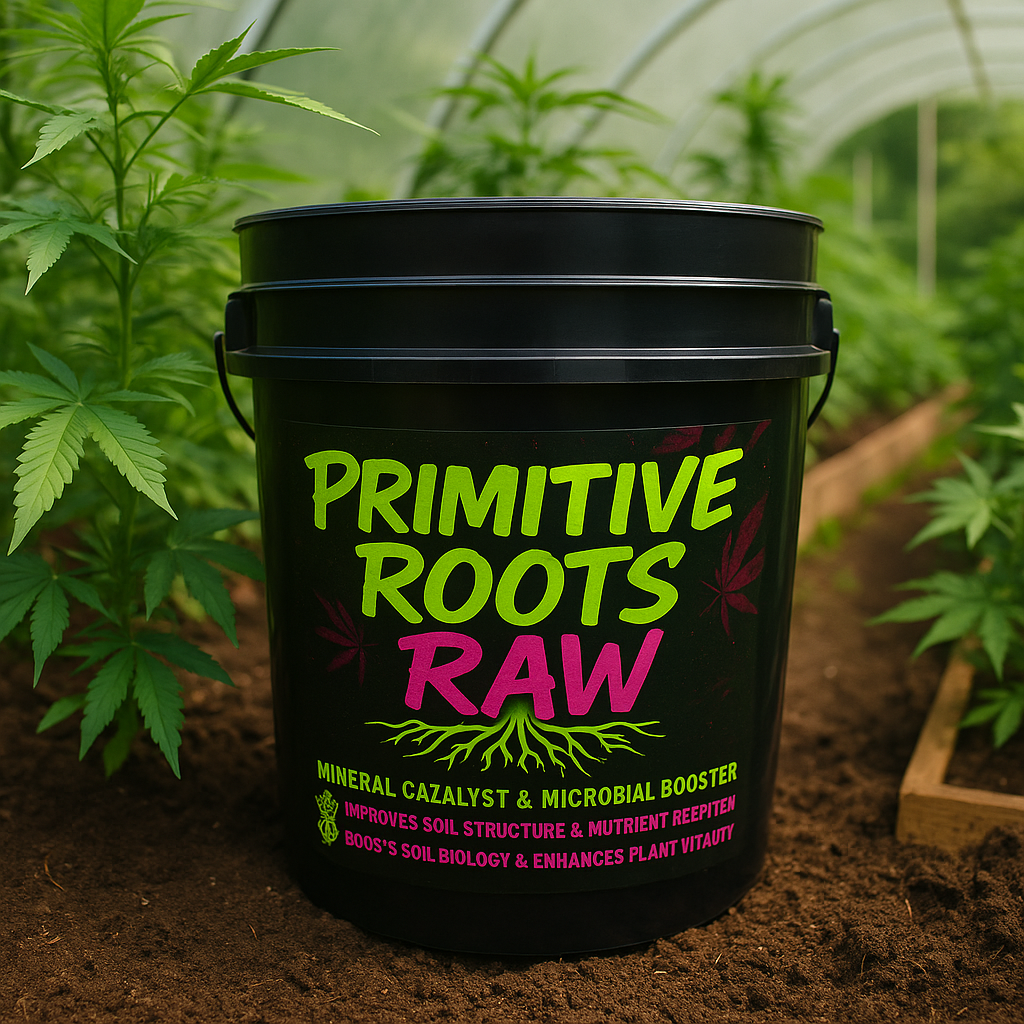 Primitive Roots Raw 50lb Bucket