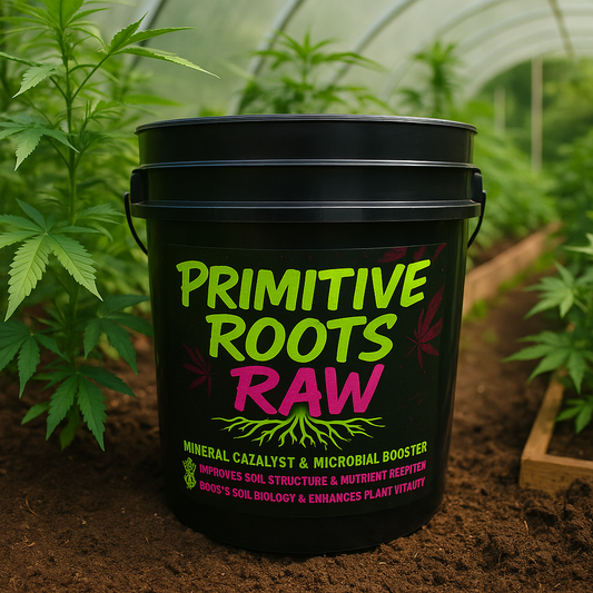 Primitive Roots Raw 50lb Bucket